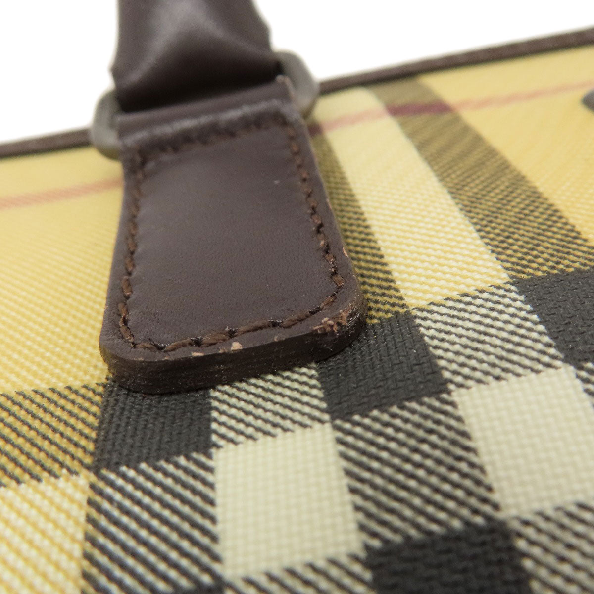 BURBERRY Nova Check Handbag Canvas Ladies [Used]