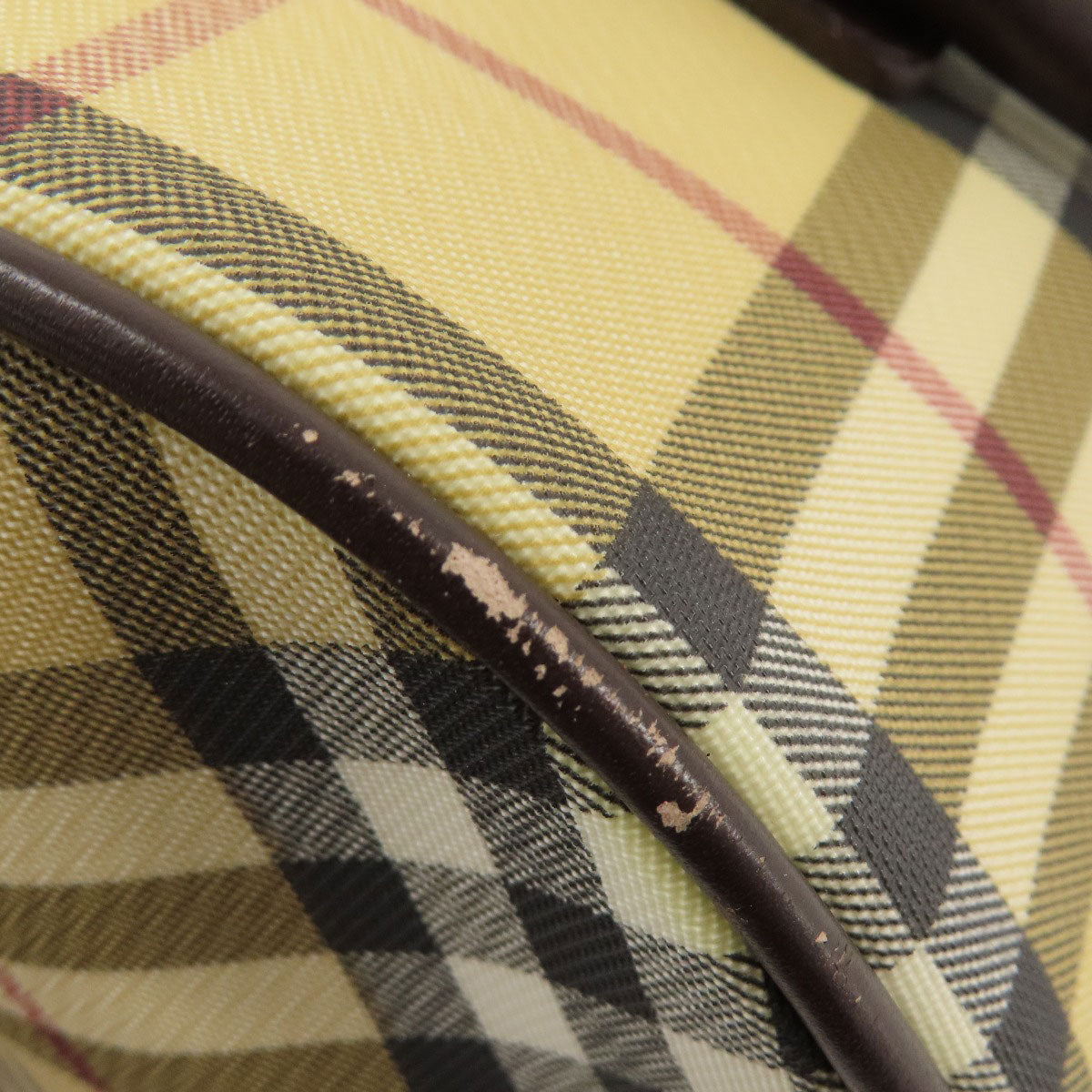 BURBERRY Nova Check Handbag Canvas Ladies [Used]