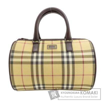BURBERRY Nova Check Handbag Canvas Ladies [Used]