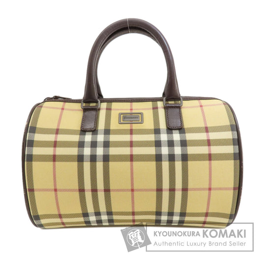 BURBERRY Nova Check Handbag Canvas Ladies [Used]