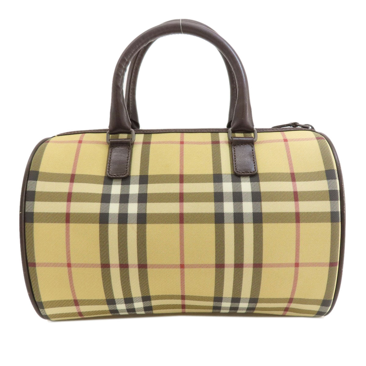 BURBERRY Nova Check Handbag Canvas Ladies [Used]