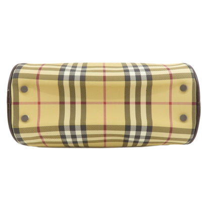 BURBERRY Nova Check Handbag Canvas Ladies [Used]