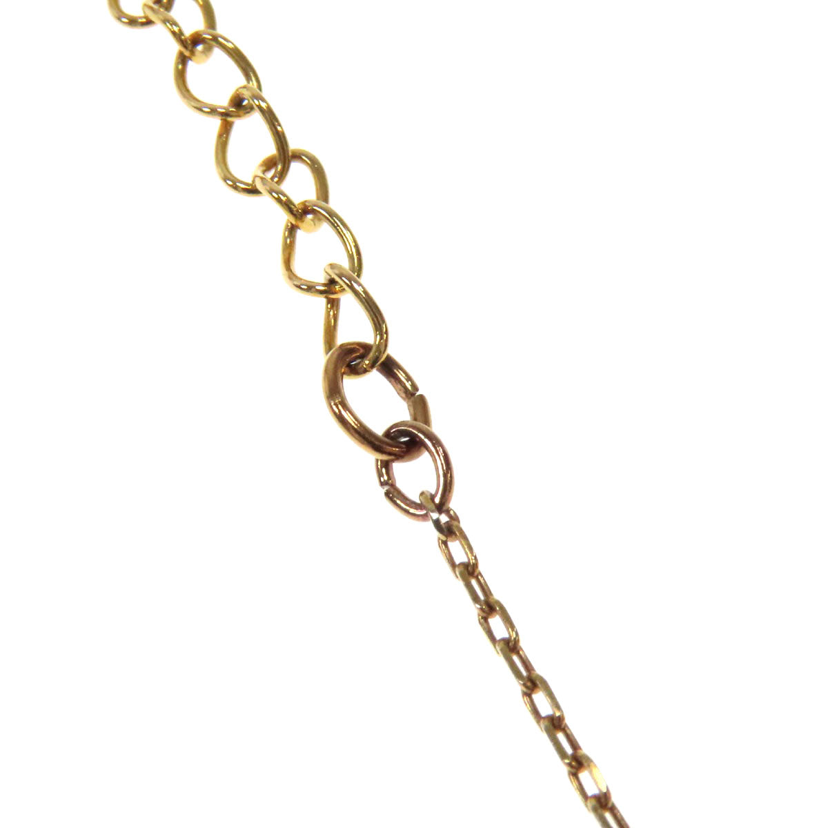 SWAROVSKI V motif rhinestone Necklace Metal Ladies [Used]