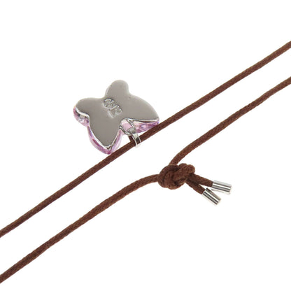 SWAROVSKI Butterfly motif Necklace Crystal StringLadies [Used]