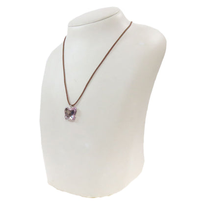 SWAROVSKI Butterfly motif Necklace Crystal StringLadies [Used]