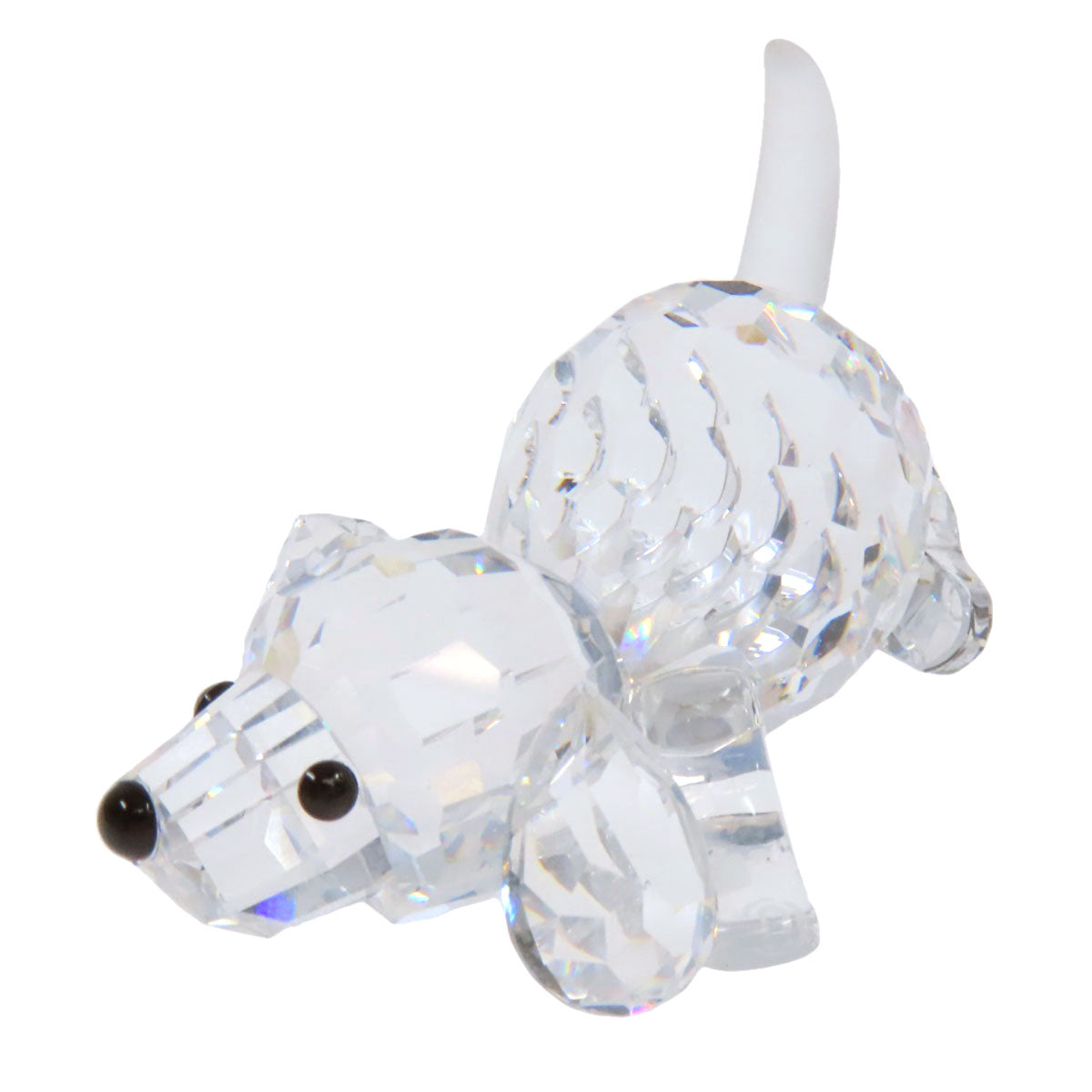 SWAROVSKI Dog motif object Crystal Ladies [Used]