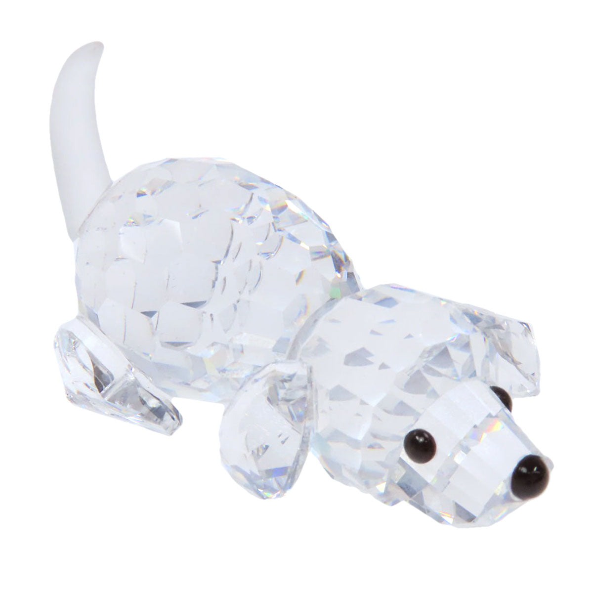 SWAROVSKI Dog motif object Crystal Ladies [Used]