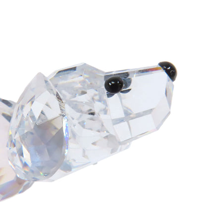 SWAROVSKI Dog motif object Crystal Ladies [Used]