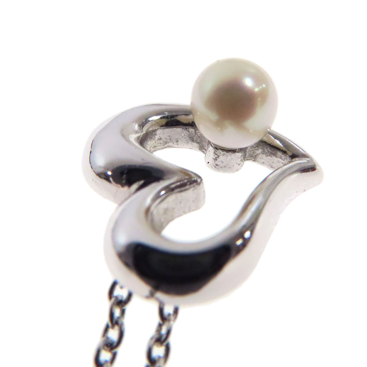 TASAKI Pearl Pearl Necklace Silver Ladies [Used]