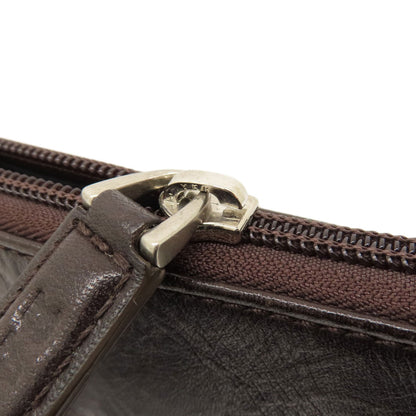 BALLY Barry Stripe Shoulder Bag Leather Ladies [Used]