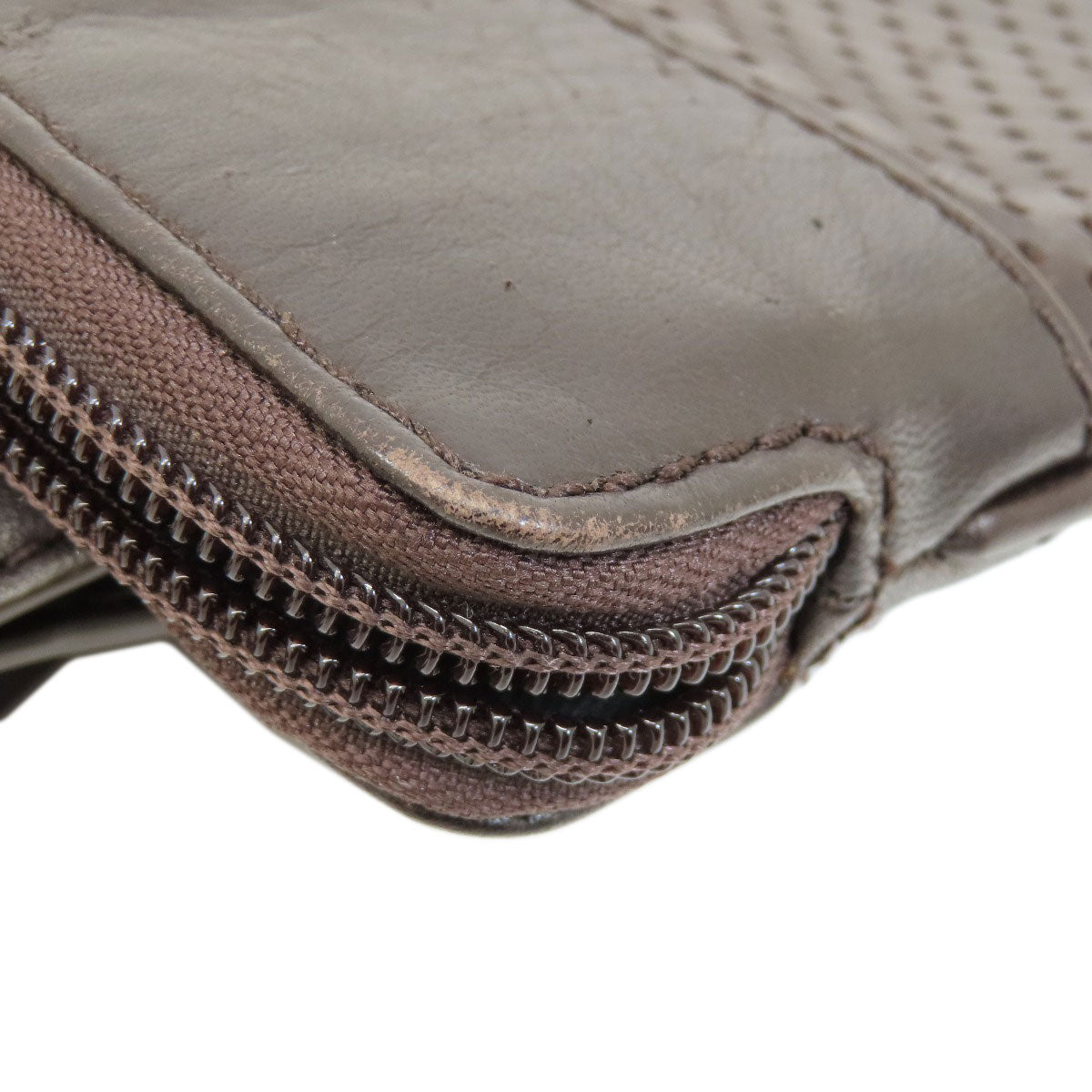 BALLY Barry Stripe Shoulder Bag Leather Ladies [Used]