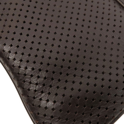 BALLY Barry Stripe Shoulder Bag Leather Ladies [Used]