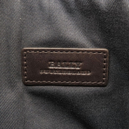 BALLY Barry Stripe Shoulder Bag Leather Ladies [Used]