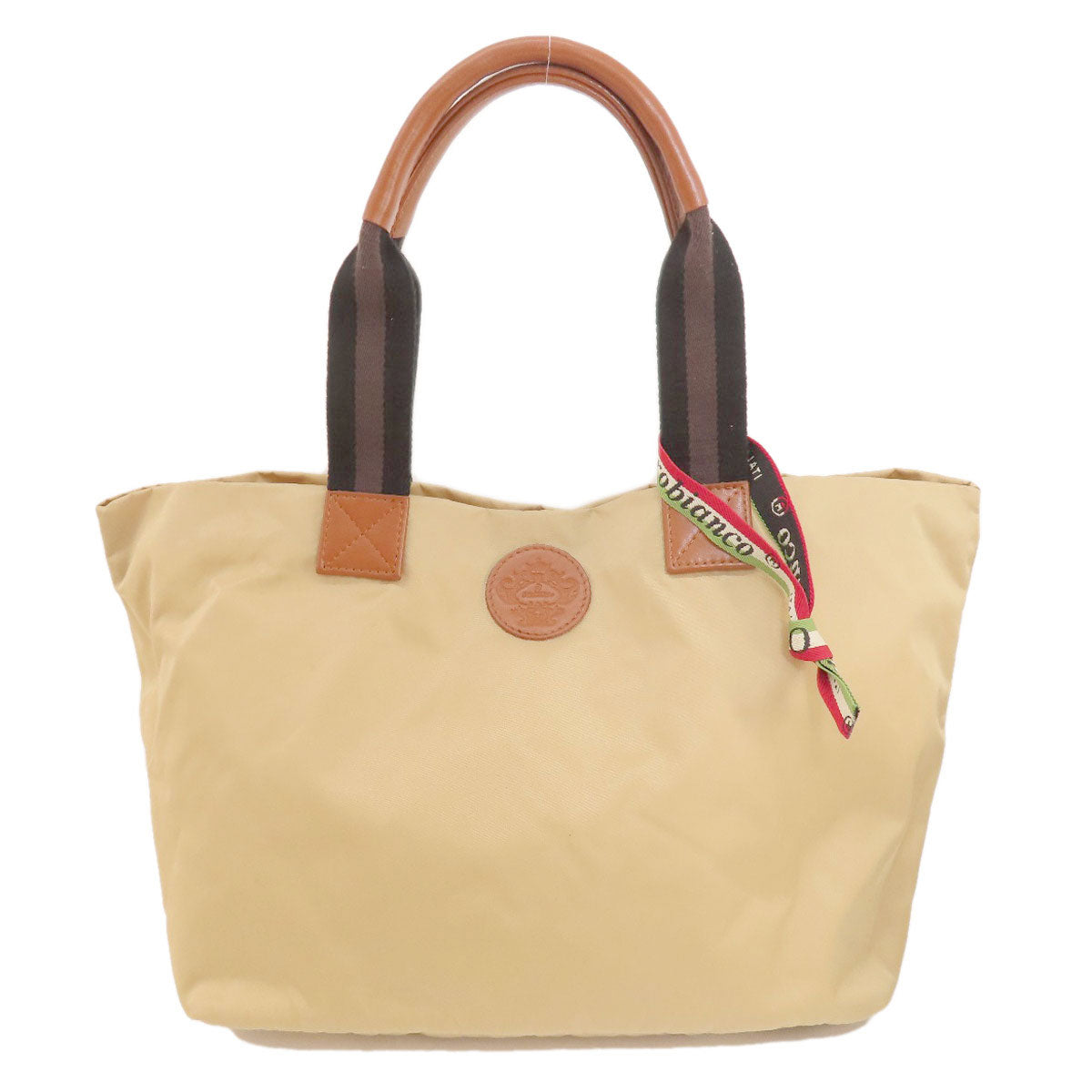 OROBIANCO   Tote Bag with logo Nylon Ladies