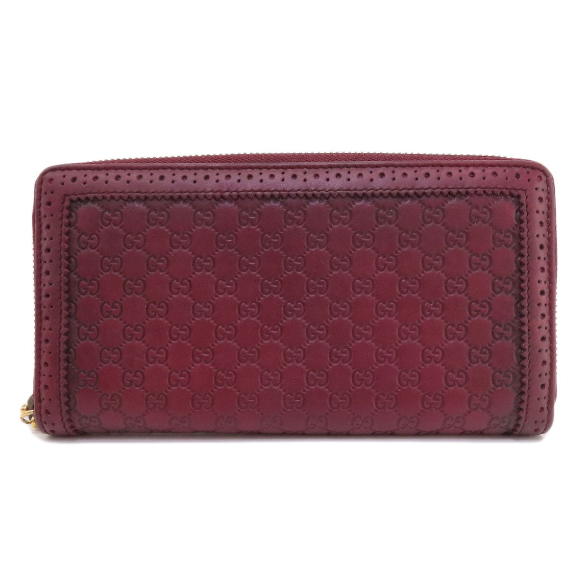 GUCCI  295371 Long wallet (with coin pocket) Micro guccissima GG Leather Ladies