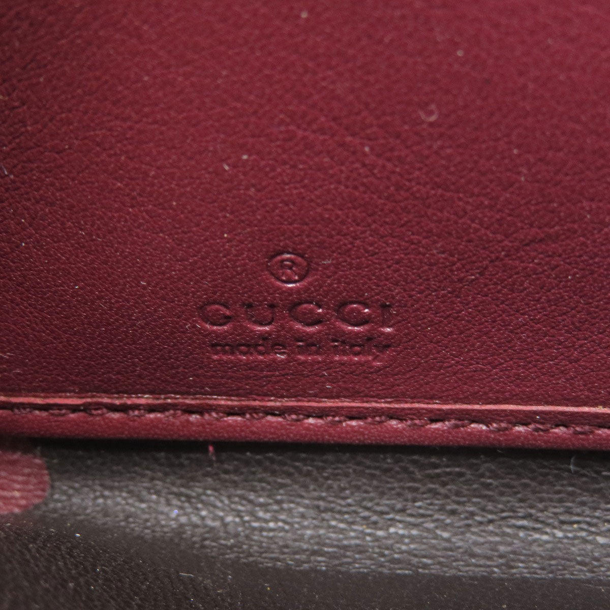 GUCCI  295371 Long wallet (with coin pocket) Micro guccissima GG Leather Ladies