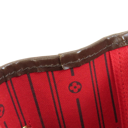 LOUIS VUITTON N51105 Neverfull MM Damier Ebene Tote Bag Damier canvas Ladies [Used]