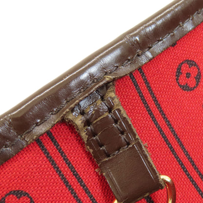 LOUIS VUITTON N51105 Neverfull MM Damier Ebene Tote Bag Damier canvas Ladies [Used]