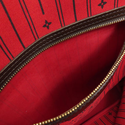 LOUIS VUITTON N51105 Neverfull MM Damier Ebene Tote Bag Damier canvas Ladies [Used]