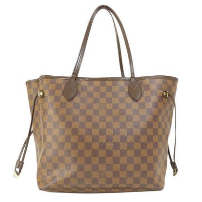LOUIS VUITTON N51105 Neverfull MM Damier Ebene Tote Bag Damier canvas Ladies [Used]