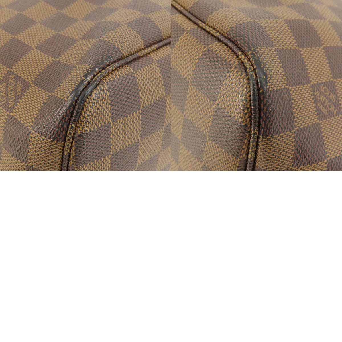 LOUIS VUITTON N51105 Neverfull MM Damier Ebene Tote Bag Damier canvas Ladies [Used]