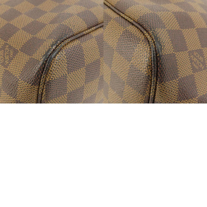 LOUIS VUITTON N51105 Neverfull MM Damier Ebene Tote Bag Damier canvas Ladies [Used]