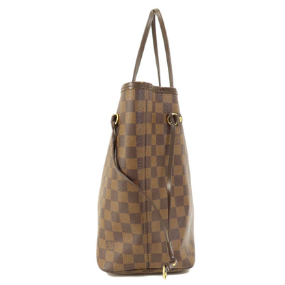 LOUIS VUITTON N51105 Neverfull MM Damier Ebene Tote Bag Damier canvas Ladies [Used]