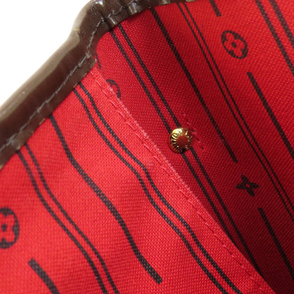 LOUIS VUITTON N51105 Neverfull MM Damier Ebene Tote Bag Damier canvas Ladies [Used]