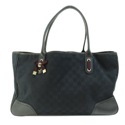 GUCCI  161719 Tote Bag GG pattern princey ribbon Canvas Ladies