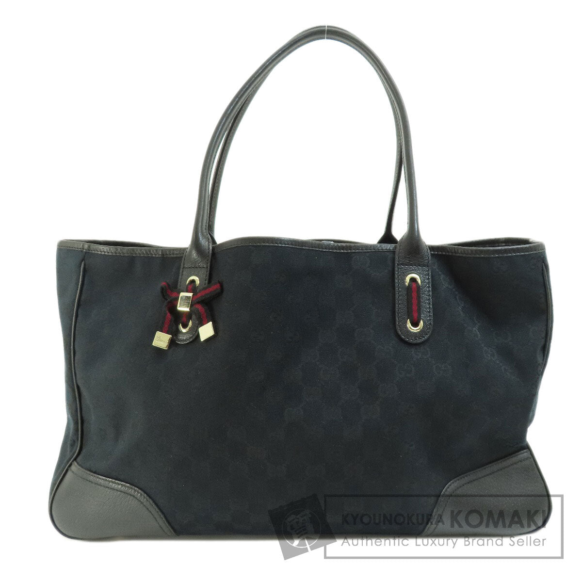 GUCCI  161719 Tote Bag GG pattern princey ribbon Canvas Ladies