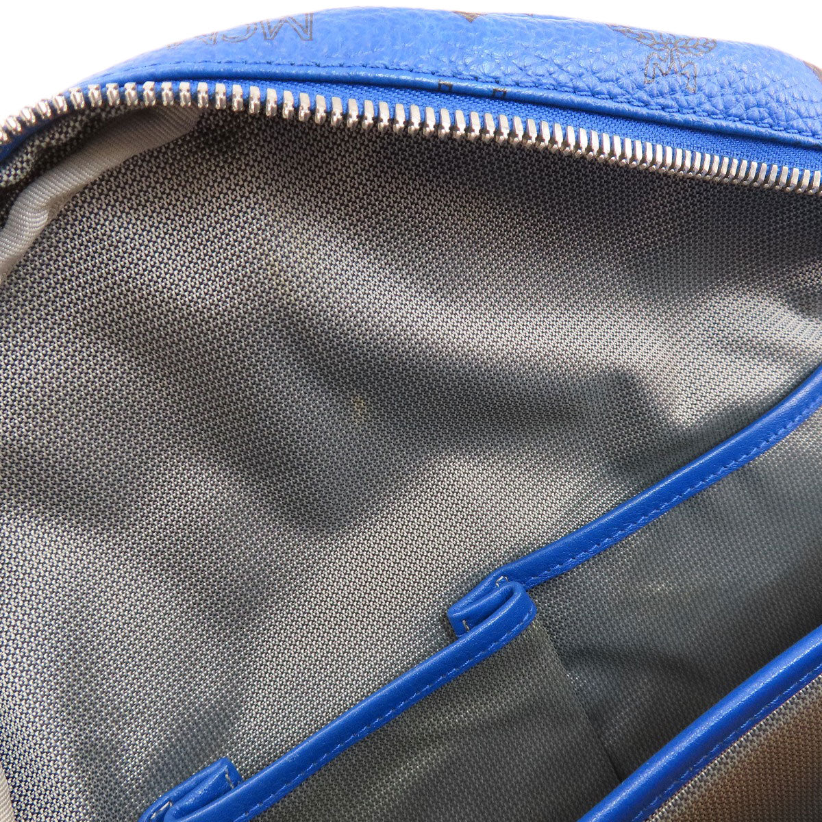 MCM logo Backpack Â· Daypack PVC Ladies [Used]