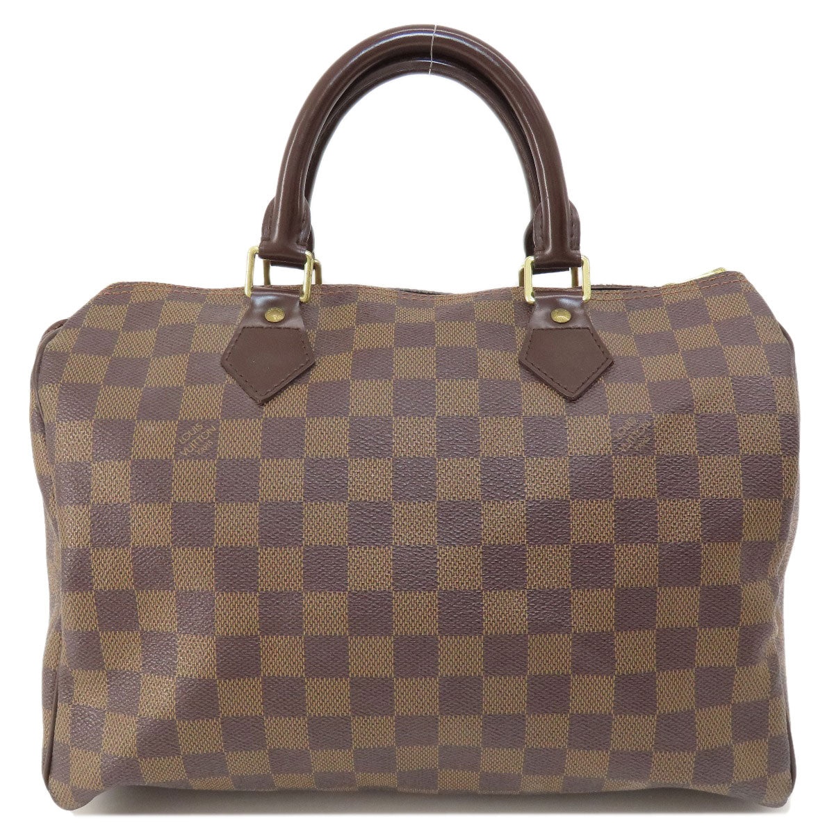 LOUIS VUITTON  N41531 Boston bag Speedy 30 Damier Ebenu Damier canvas Ladies