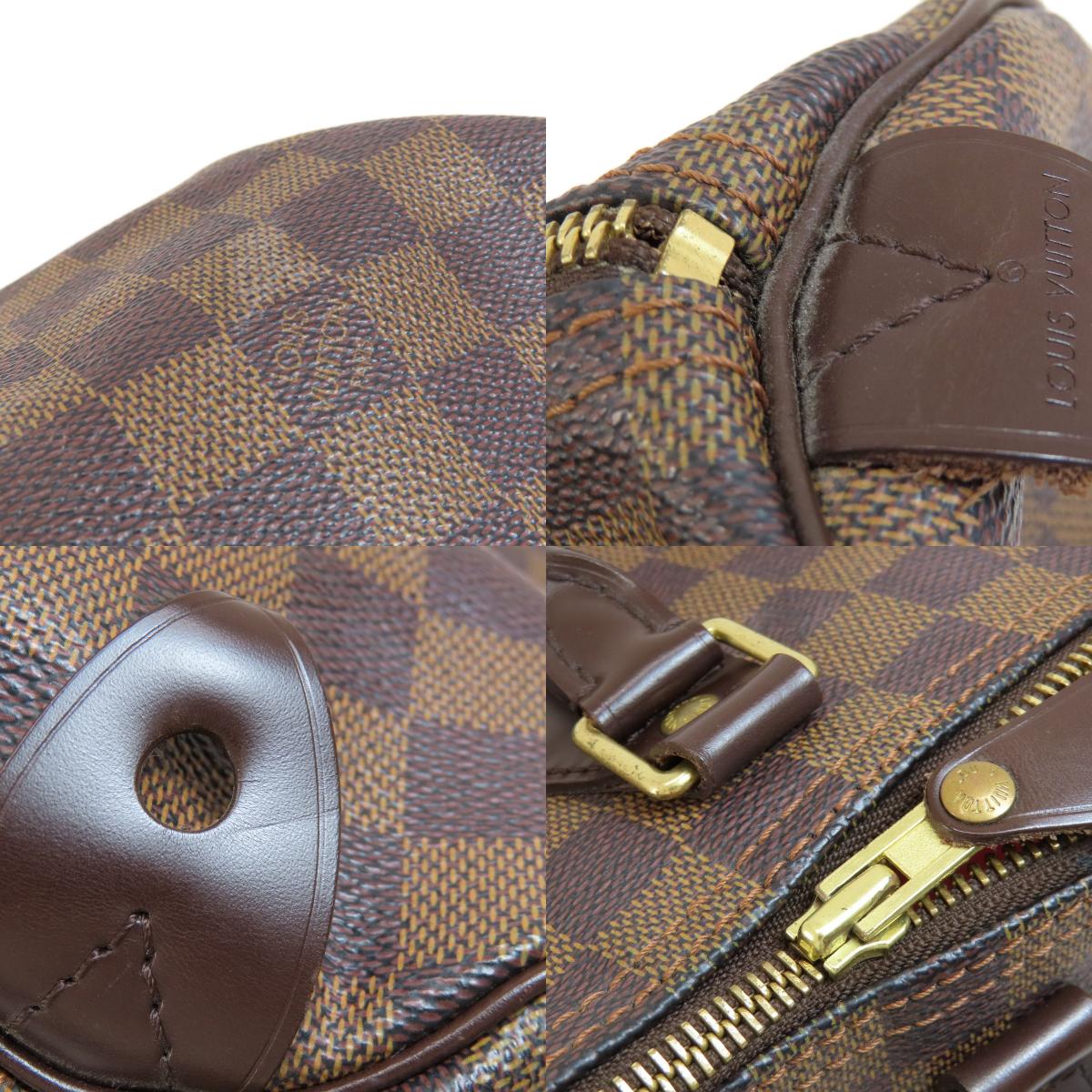 LOUIS VUITTON N41531 Speedy 30 Damier Ebenu Boston bag Damier canvas Ladies [Used]