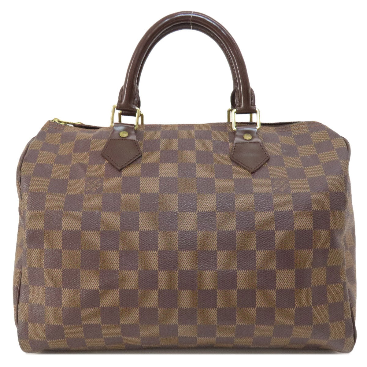 LOUIS VUITTON  N41531 Boston bag Speedy 30 Damier Ebenu Damier canvas Ladies