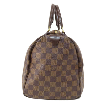 LOUIS VUITTON  N41531 Boston bag Speedy 30 Damier Ebenu Damier canvas Ladies