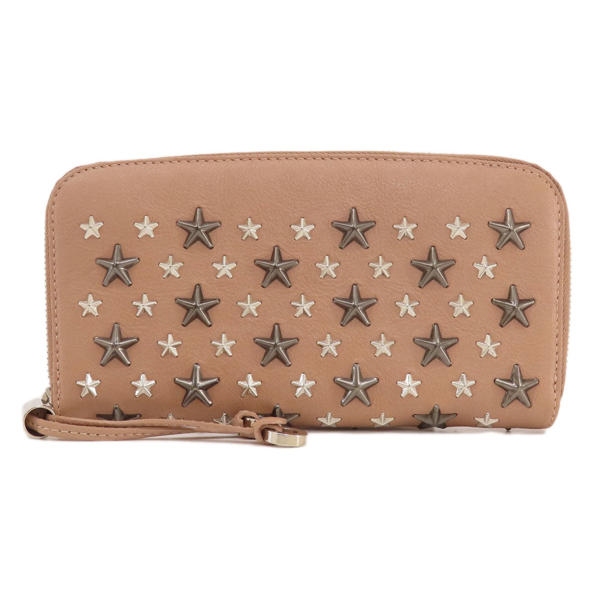 Jimmy Choo   Long wallet (with coin pocket) Star motif Leather Ladies