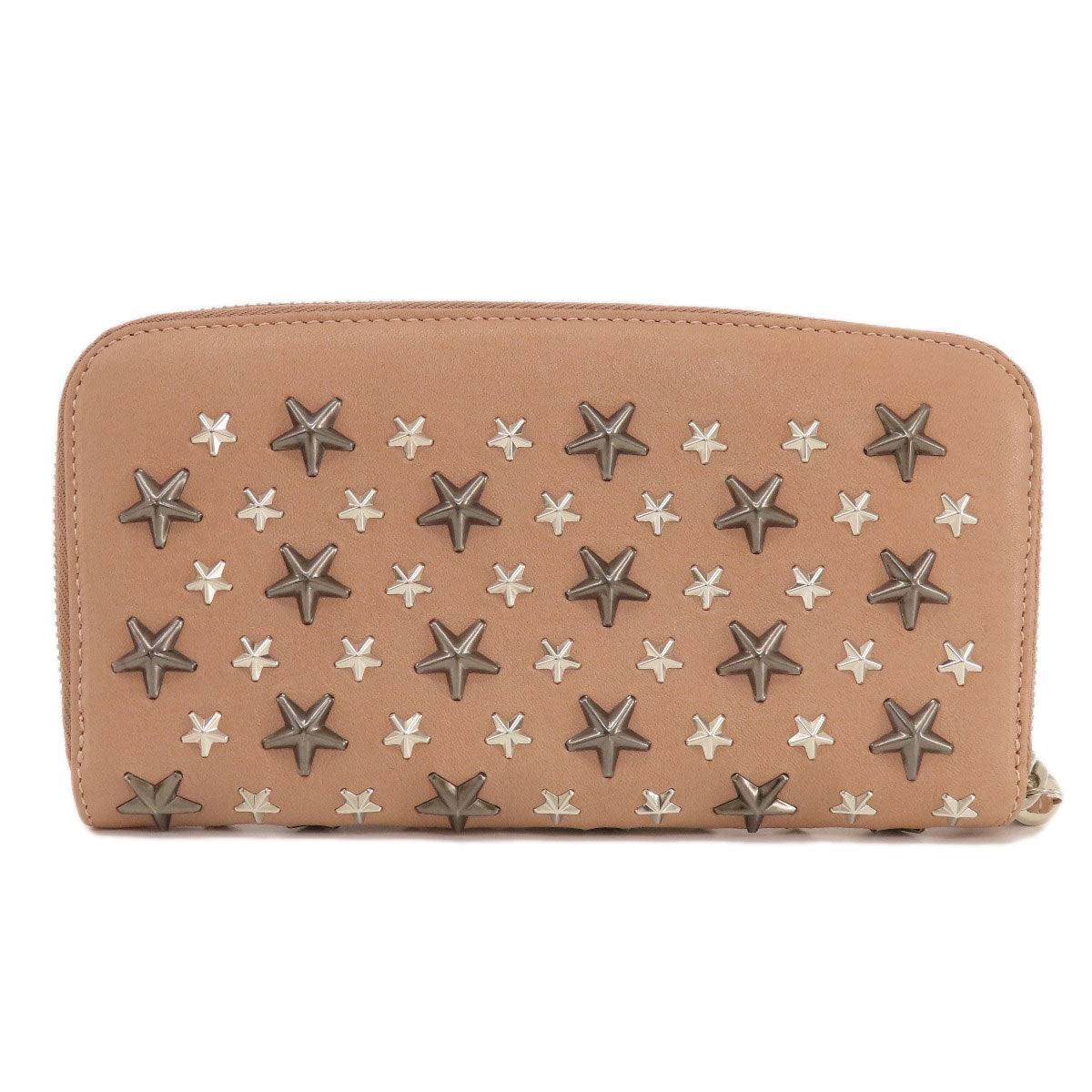 Jimmy Choo   Long wallet (with coin pocket) Star motif Leather Ladies