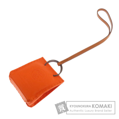 HERMES   key ring Sac Orange Fu Agneau Milo Ladies