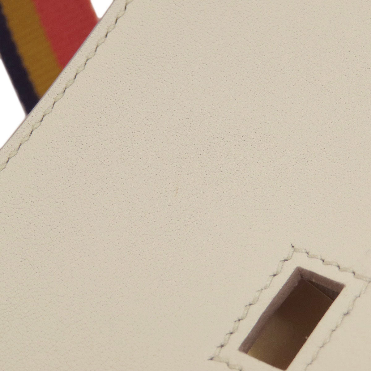 HERMES Gypsier Mini Beton GoldHardware Shoulder Bag Evercolor Ladies [Used]