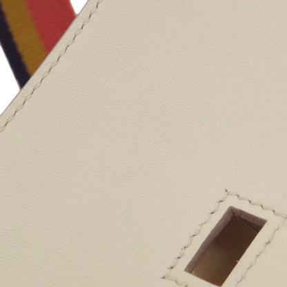 HERMES Gypsier Mini Beton GoldHardware Shoulder Bag Evercolor Ladies [Used]