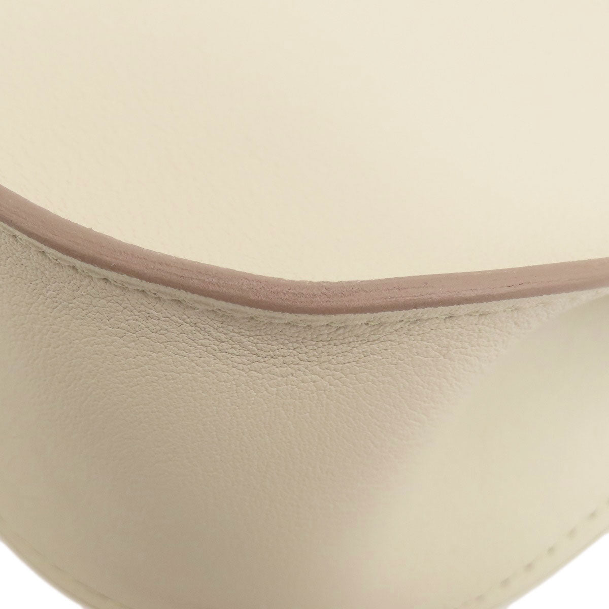 HERMES Gypsier Mini Beton GoldHardware Shoulder Bag Evercolor Ladies [Used]