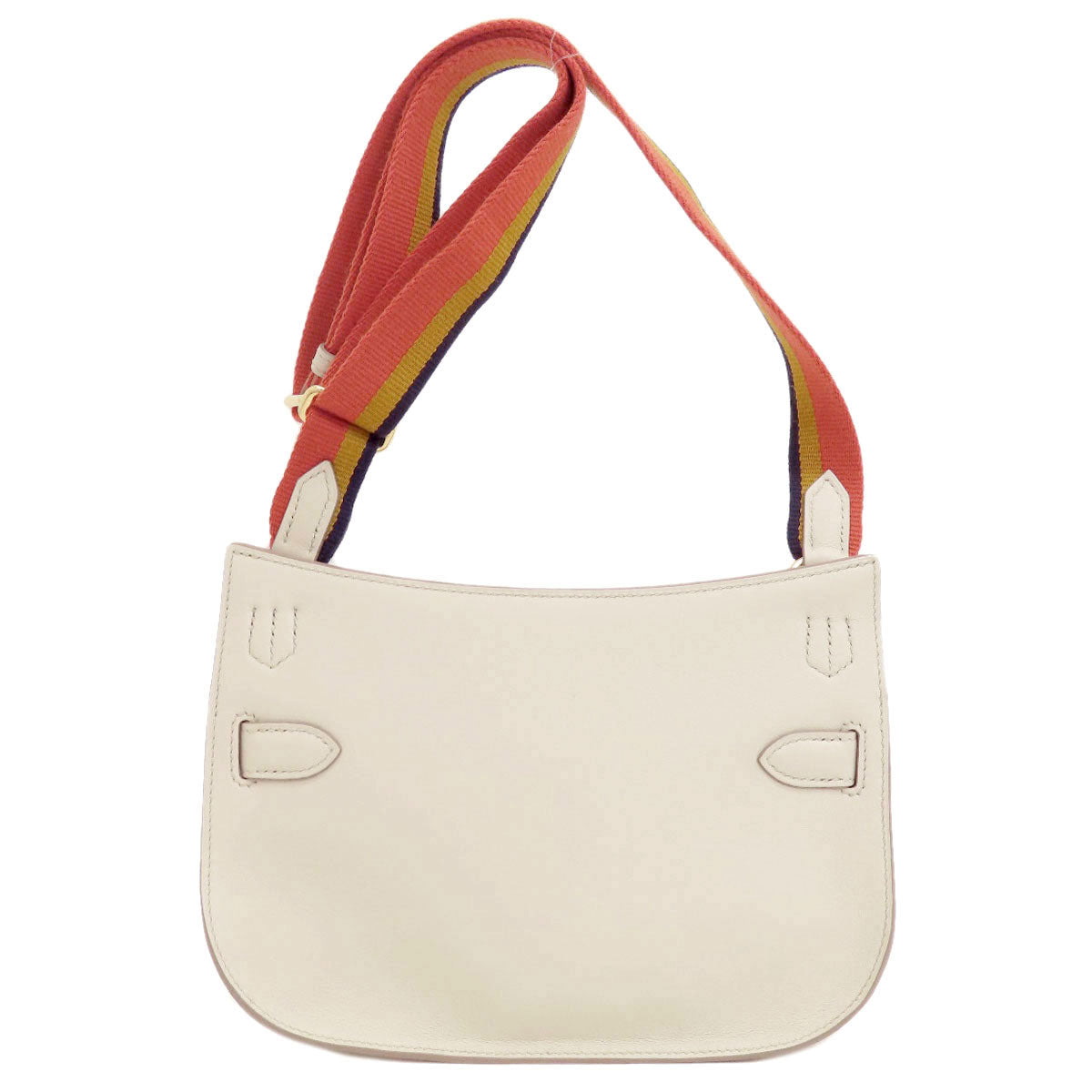 HERMES Gypsier Mini Beton GoldHardware Shoulder Bag Evercolor Ladies [Used]