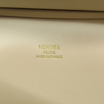 HERMES Gypsier Mini Beton GoldHardware Shoulder Bag Evercolor Ladies [Used]