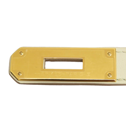 HERMES Gypsier Mini Beton GoldHardware Shoulder Bag Evercolor Ladies [Used]