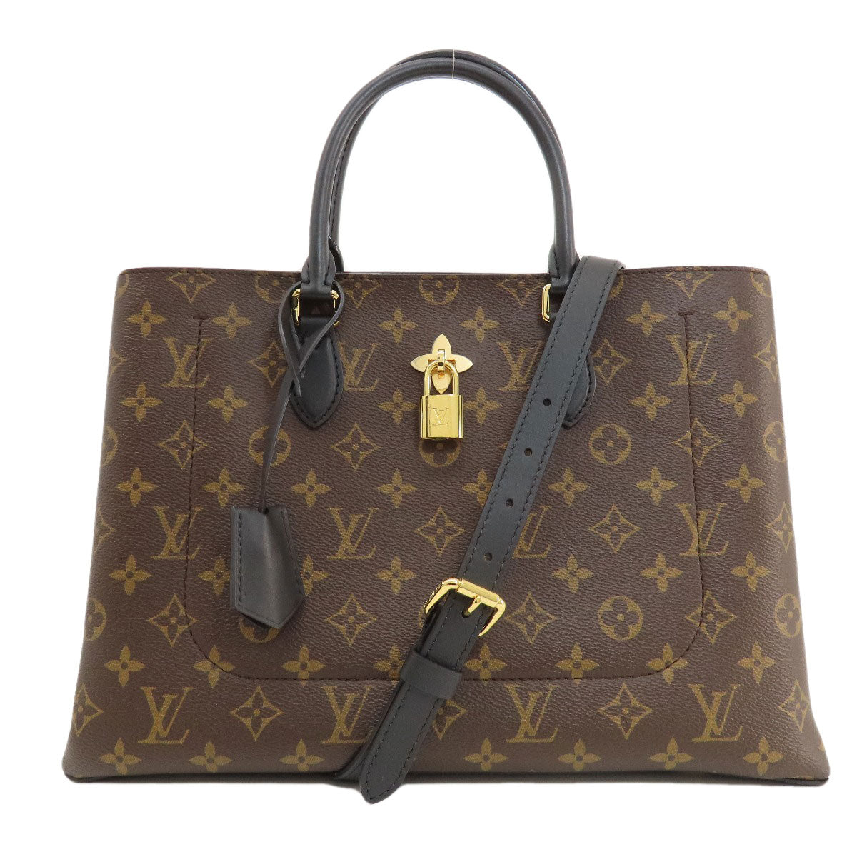 LOUIS VUITTON M43550 Flower Tote Monogram Tote Bag Monogram canvas Ladies [Used]