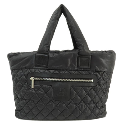 CHANEL   Tote Bag Cocoko Koon SilverHardware Nylon Ladies