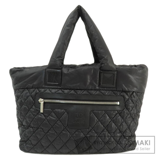 CHANEL   Tote Bag Cocoko Koon SilverHardware Nylon Ladies