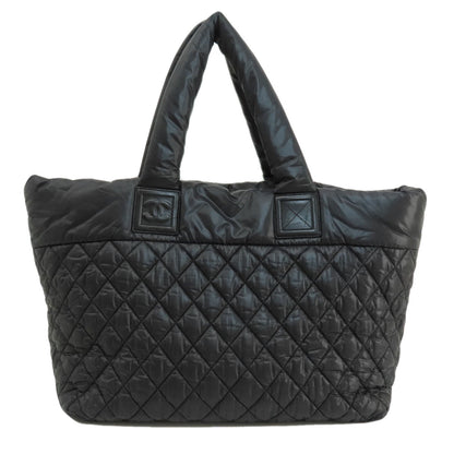 CHANEL   Tote Bag Cocoko Koon SilverHardware Nylon Ladies