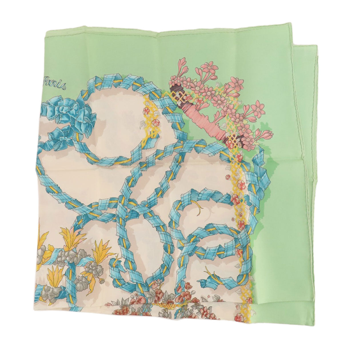 HERMES   Scarf Carre90 LE SACRE du PRINTEMPS Spring Festival Silk Ladies