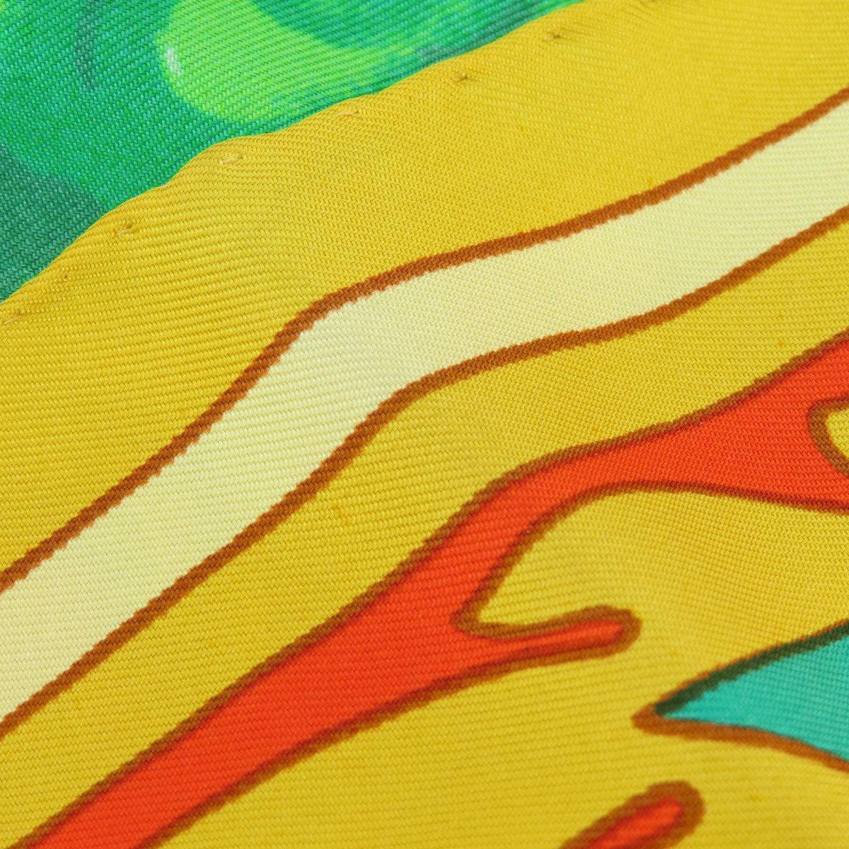 CHANEL Jewelry motif Scarf Silk Ladies [Used]